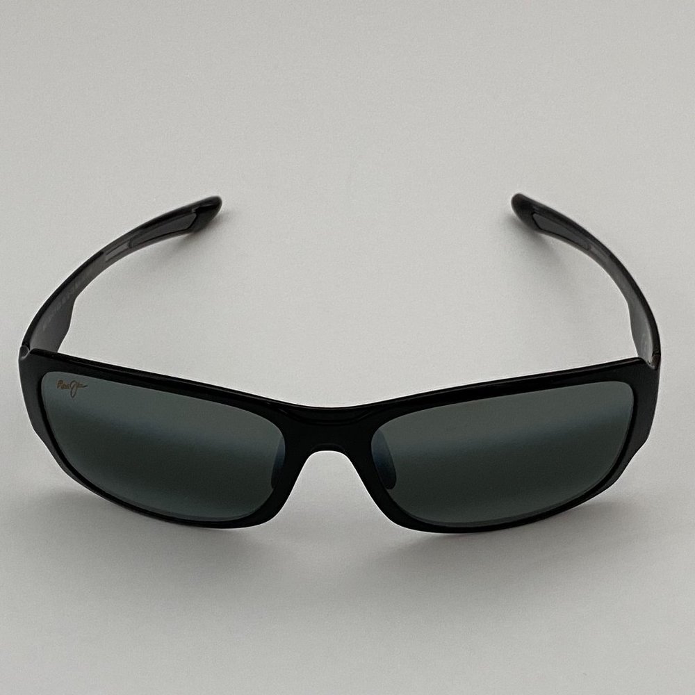 Maui Jim Bamboo Forest Polarized Sunglasses MJ-415-02J Black/Neutral Grey